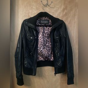 FULL TILT faux leather jacket